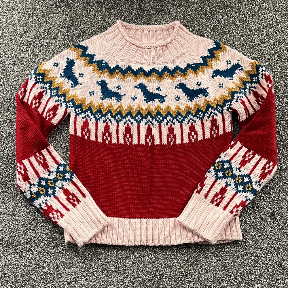 NWOT Rachel Antonoff Dachshund Sweater